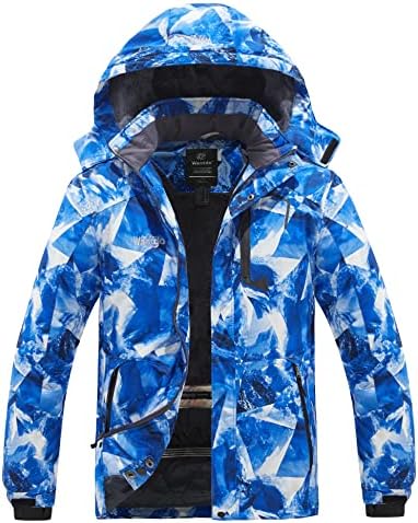 Сакате машка планинска водоотпорна скијачка јакна за ветерници од дожд зимска топла качулка палто