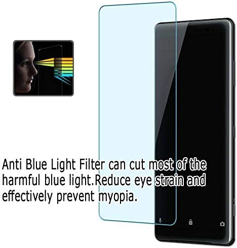 Puccy 2 пакет анти -сино светло заштитен филм на екранот, компатибилен со Dell SE2222H SE2222HV 21,45 приказ на TPU чувар （Не ги зачувани