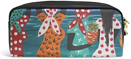 Кутија за торбичка За Сликање во Масло за жени Шминка Стп Кожни Козметички Кеси За Деца Училиште Пренослива Стационарна Торба