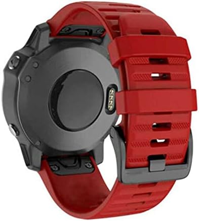 Kossma 20 22 26mm Брзо издание EasyFit лента за Garmin Fenix ​​7 7x 7s 6x 6 Pro Fenix ​​3 3HR Silicone Strap за Garmin Fenix ​​5x 5 5x Plus Strap