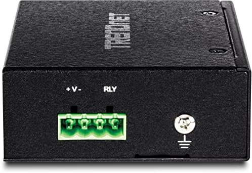 Тренднет Индустриски SFP до Gigabit POE+ Converter Media, IP30 оценет куќиште, опсег на оперативна температура -40 ° -75 ° C до, Ti -PF11SFP,