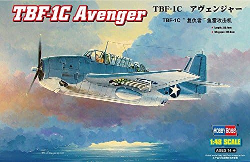Хоби шеф TBF-1C Avenger Airplane Model Building Build