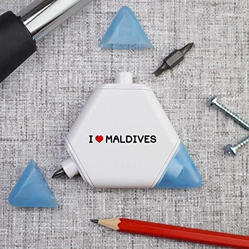 Azeeda 'Јас ја сакам компактната мулти -алатка за DIY на Малдиви