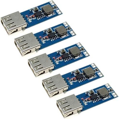 Jacobsparts DC Boost Module 3V 3.3V 3.7V 4.2V влез 5V 2A USB излез 10W DIY банка за напојување