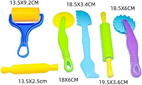 Аоирфук Глина И Тесто Алатки Шест Парче Сет-Возраст 3 &засилувач; До