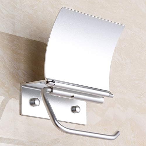 Набавете Држач За Тоалетна Хартија-Држач за Ролна Тоалетна Хартија Со Ѕид На Полица Монтиран со Завртки За Бања