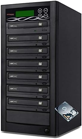 Bestduplicator PRO HD Серија - 10 Цел Надворешен ДИСК ДВД/ЦД Дупликатор СО 500gb Хард Диск, вграден Во 24x BD Сертифицирани Горилници