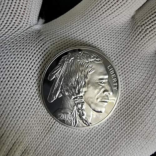Немагнетни Комеморативни Монети ВО САД 1оз Сребрени 2021 Година Либерти Индиски/Бафало Предизвик Колекционерски Подароци За Сувенири