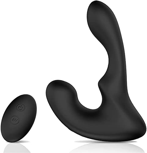 Фанкси-бран-движење вибрирајќи го далечинскиот управувач со масажер на простата 9 брзини g-spot vibrator анален секс играчка за мажи,