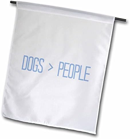 3dRose EvaDane-Смешни Изреки-Кучиња Над Луѓето Сини Знамиња